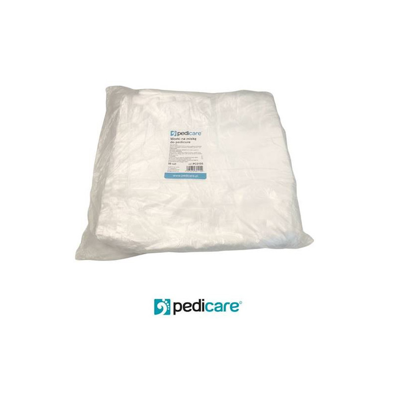 Pedicare - Worki na miskę do pedicure bezbarwne 50szt - 1 Pedicare - Worki na miskę do pedicure bezbarwne 50szt - 1