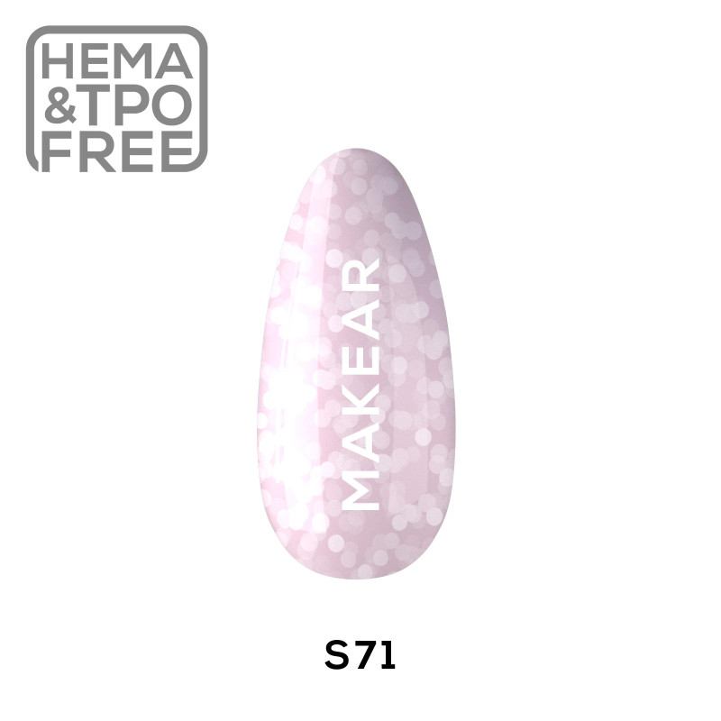 Makear - S71 Lakier hybrydowy 8ml - 1