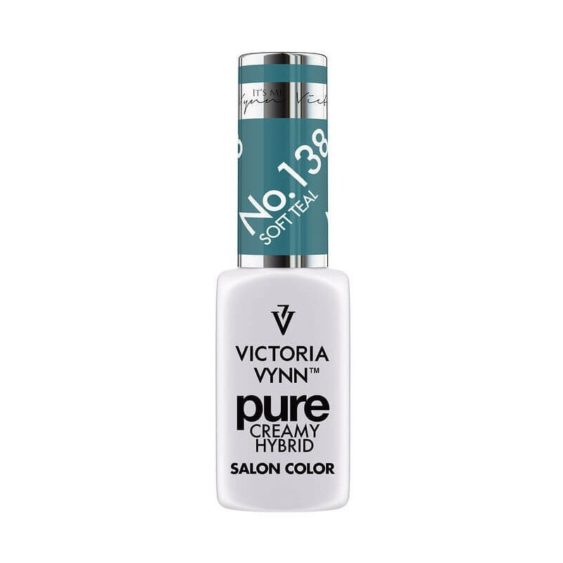 VICTORIA VYNN - Pure Creamy Hybrid 138 Soft Teal, 8ml - 1 VICTORIA VYNN - Pure Creamy Hybrid 138 Soft Teal, 8ml - 1