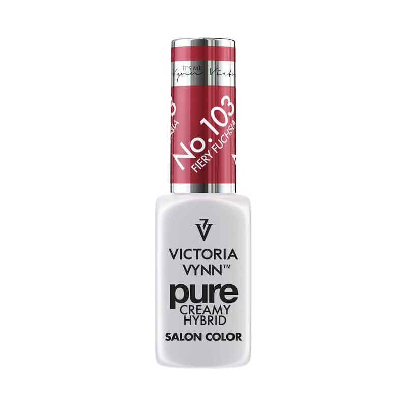 VICTORIA VYNN - Pure Creamy Hybrid 103 Fiery Fuchsia, 8ml - 1 VICTORIA VYNN - Pure Creamy Hybrid 103 Fiery Fuchsia, 8ml - 1