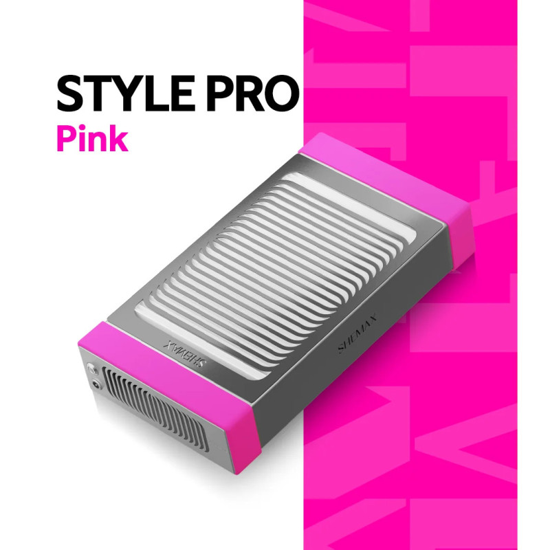SheMax Style PRO – Neon Pink - Pochłaniacz Pyłu - 1 SheMax Style PRO – Neon Pink - Pochłaniacz Pyłu - 1