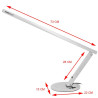 Activ - Lampa na biurko Slim 20W aluminium - 3