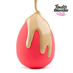 Clavier - Gąbka do Makijażu Tender Blender, różowa 1 szt - 2