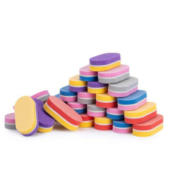 Molly Lac - Mini polerka dwustronna buffer, 50szt - 1