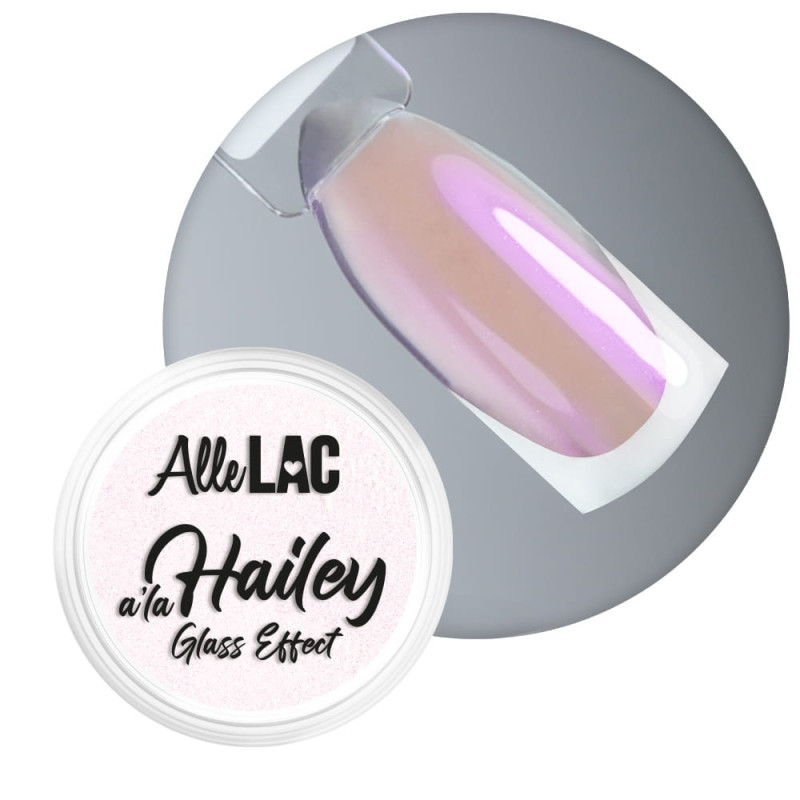AP - Pyłek do paznokci A la Hailey glass effect nr. 4 - 1