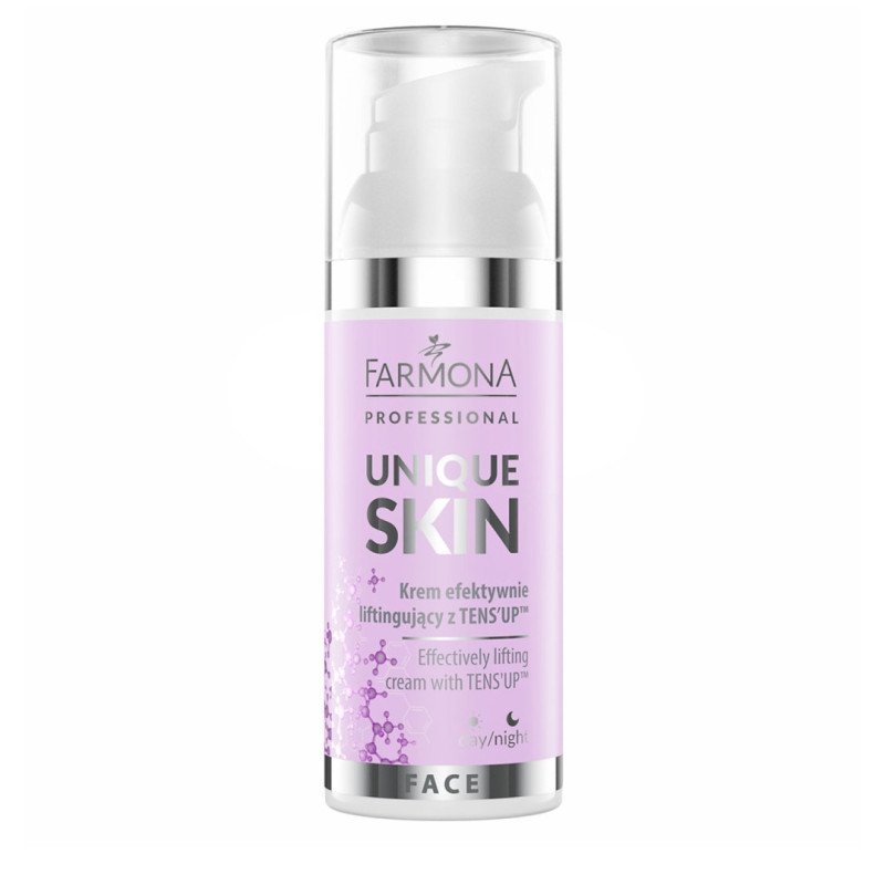 Farmona - UNIQUE SKIN - Krem efektywnie liftingujący z TensUp, 50ml - 1