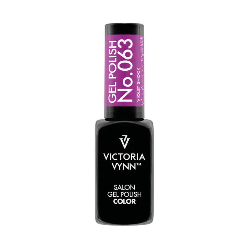 VICTORIA VYNN Gel Polish 063 violet shock 8ml - 1