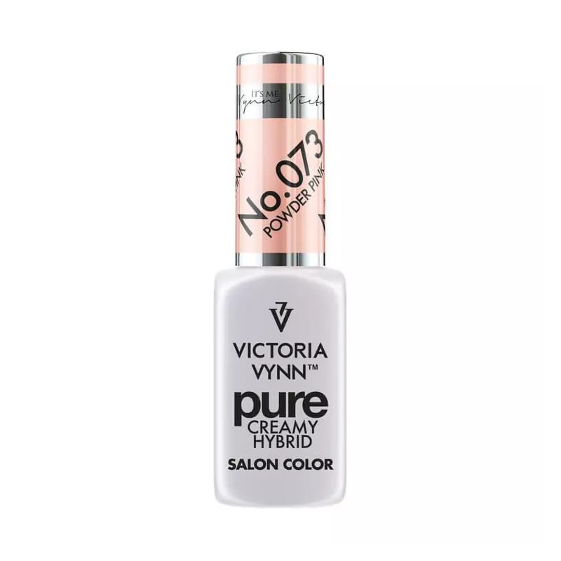VICTORIA VYNN - Pure Creamy Hybrid 073 Powder Pink, 8ml - 1 VICTORIA VYNN - Pure Creamy Hybrid 073 Powder Pink, 8ml - 1