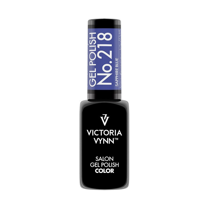 VICTORIA VYNN gel polish color 218 SAPHIRE BLUE 8ml - 1