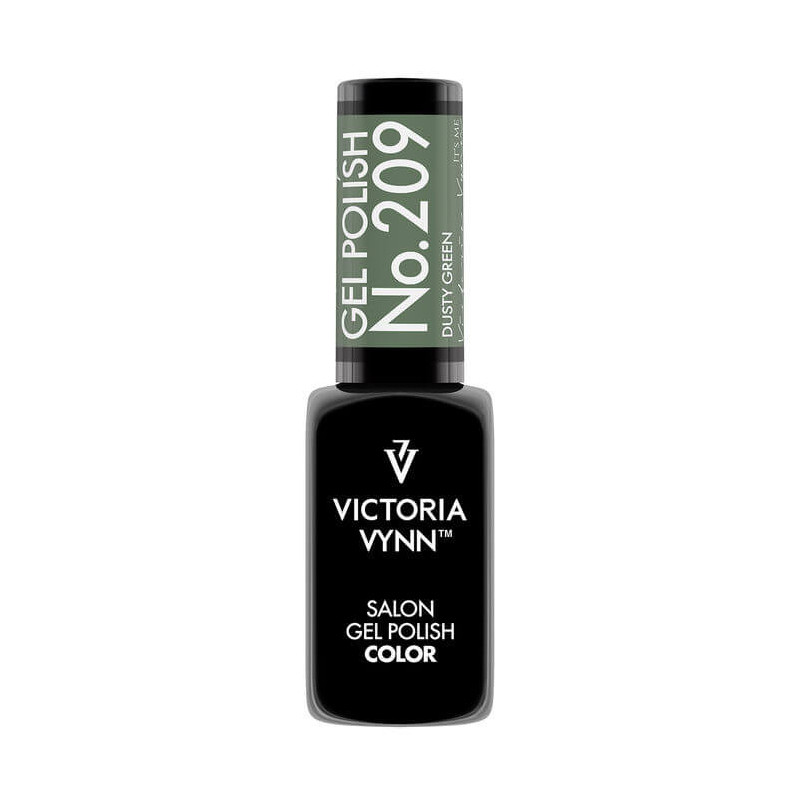 VICTORIA VYNN gel polish color 209 DUSTY GREEN 8ml - 1