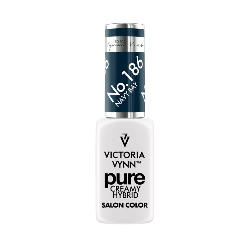 VICTORIA VYNN - Pure Creamy Hybrid 186 Navy Bay, 8ml - 1 VICTORIA VYNN - Pure Creamy Hybrid 186 Navy Bay, 8ml - 1