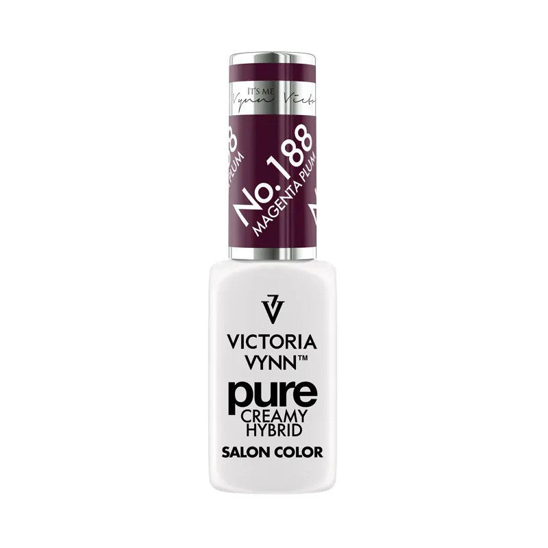 VICTORIA VYNN - Pure Creamy Hybrid 188 Magenta Plum, 8ml - 1 VICTORIA VYNN - Pure Creamy Hybrid 188 Magenta Plum, 8ml - 1
