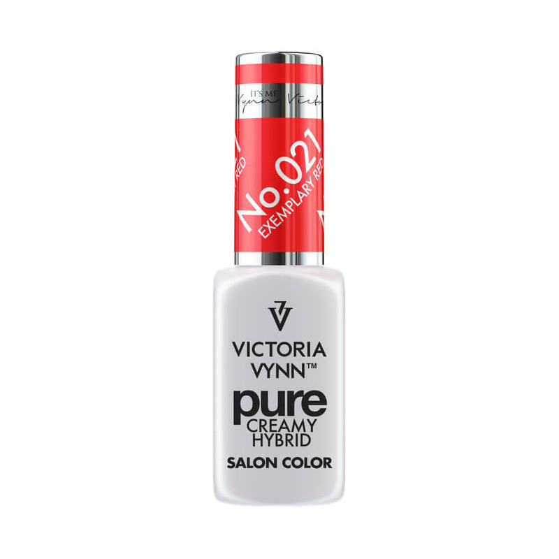 Victoria Vynn - Pure Creamy Hybrid 021 Exemplary Red, 8ml - 1 Victoria Vynn - Pure Creamy Hybrid 021 Exemplary Red, 8ml - 1