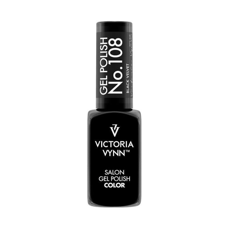 VICTORIA VYNN gel polish color 108 BLACK VELVET 8ml - 1