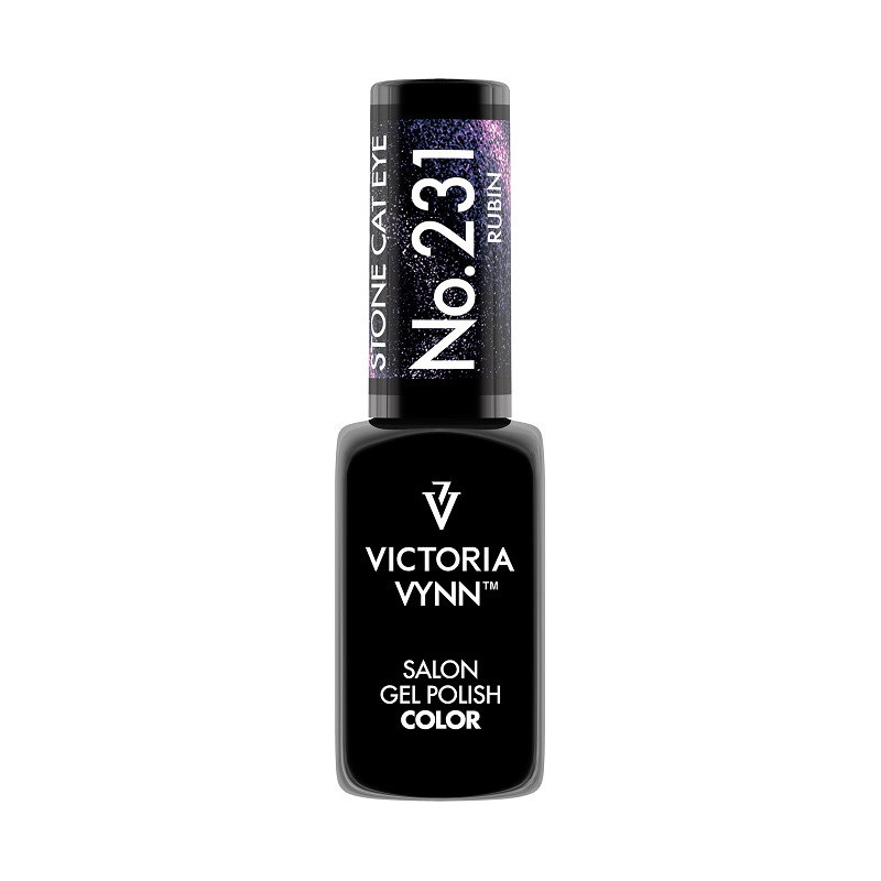 VICTORIA VYNN gel polish color 231 STONE CAT EYE RUBIN 8ml - 1