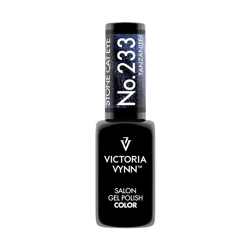 VICTORIA VYNN gel polish color 233 STONE CAT EYE TANZANITE 8ml - 1