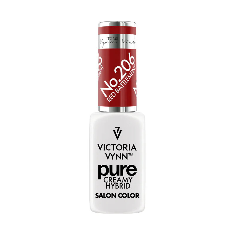 VICTORIA VYNN - Pure Creamy Hybrid 206 Red Battlement, 8ml - 1 VICTORIA VYNN - Pure Creamy Hybrid 206 Red Battlement, 8ml - 1