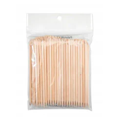 LALILL PATYCZKI RÓŻANE MANICURE I PEDICURE 9,5CM 100 SZT