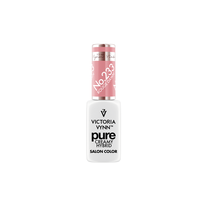 VICTORIA VYNN - Pure Creamy Hybrid 233 Rouge Dawn, 8ml - 1 VICTORIA VYNN - Pure Creamy Hybrid 233 Rouge Dawn, 8ml - 1