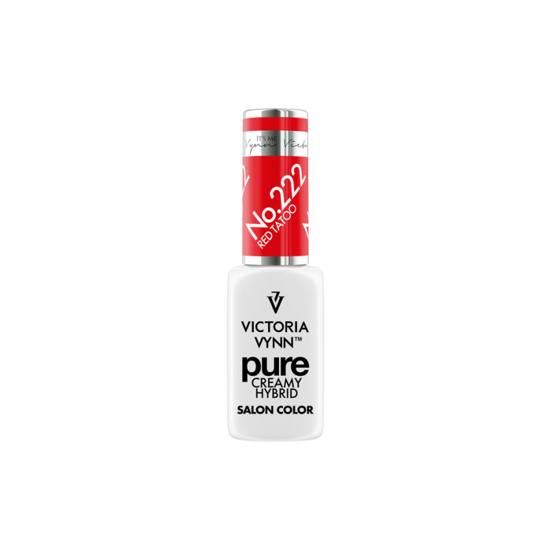 VICTORIA VYNN - Pure Creamy Hybrid 222 Red Tattoo, 8ml - 1 VICTORIA VYNN - Pure Creamy Hybrid 222 Red Tattoo, 8ml - 1