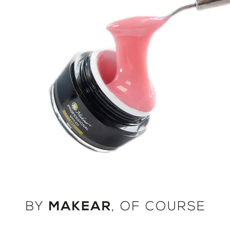 Makear - G03 Builder Gel 50ml / Classy Rose - 1