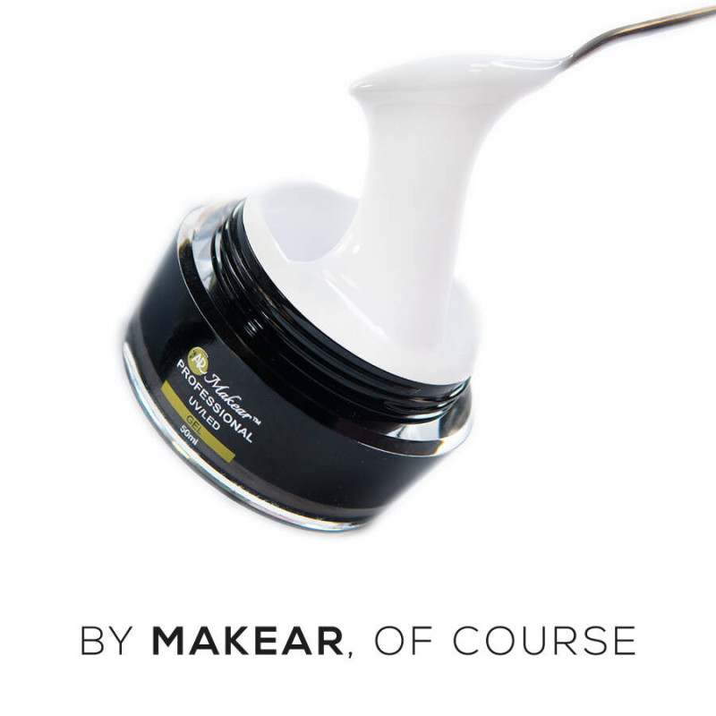 Makear - G07 Builder Gel 50ml / Porcelain - 1