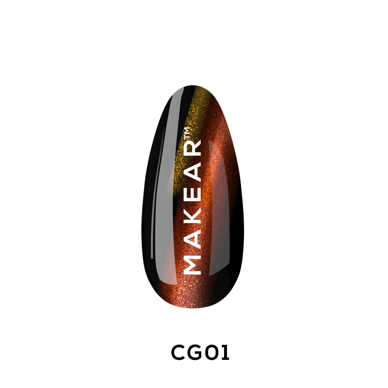 Makear - Lakier hybrydowy  GC01 Lakier hybrydowy, 8ml