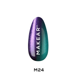 Makear - Lakier hybrydowy  M24 Illusion, 8ml