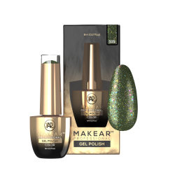 Makear - S15 Glitterin Lakier hybrydowy, 8ml - 2