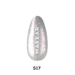 Makear - Lakier hybrydowy  S17 Diamond, 8ml