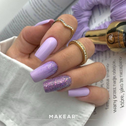 Makear - S46 Violetino Lakier hybrydowy, 8ml - 4