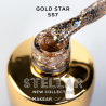 Makear - Lakier hybrydowy S57 Gold Star, 8ml