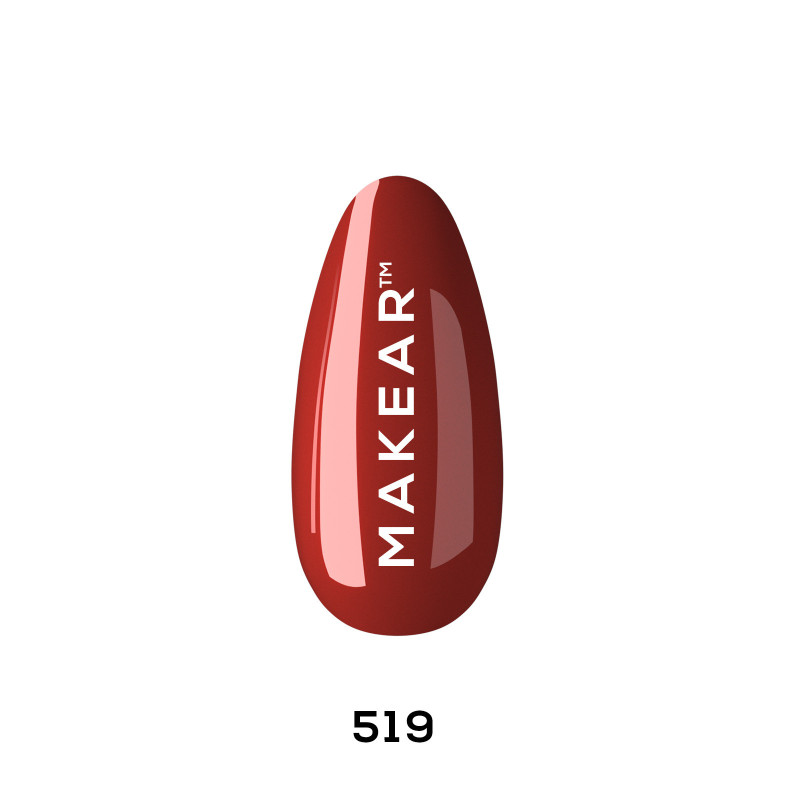 Makear - Lakier hybrydowy 519, 8ml