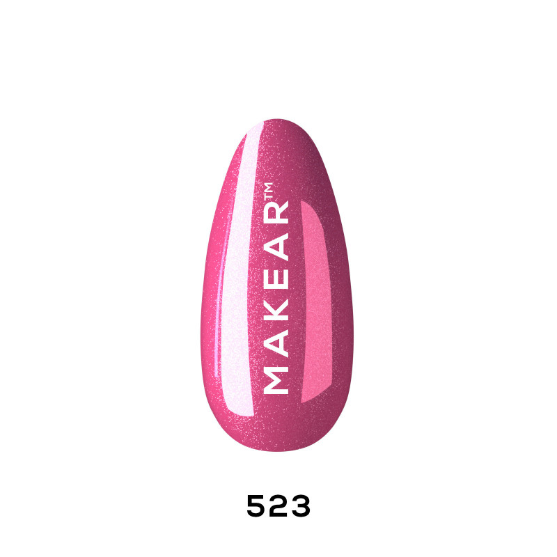 Makear - Lakier hybrydowy 523, 8ml