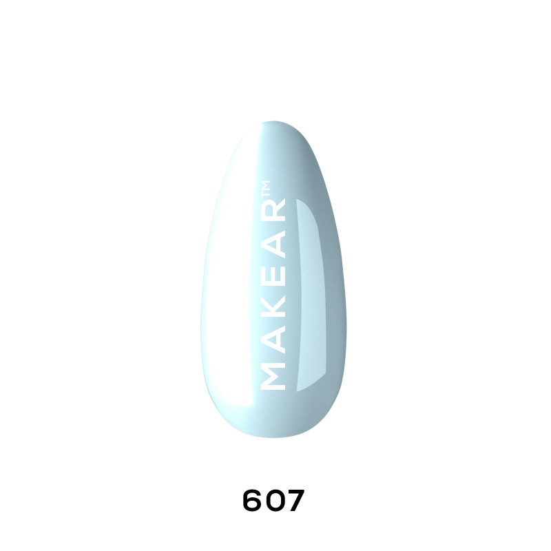 Makear - Lakier hybrydowy 607, 8ml