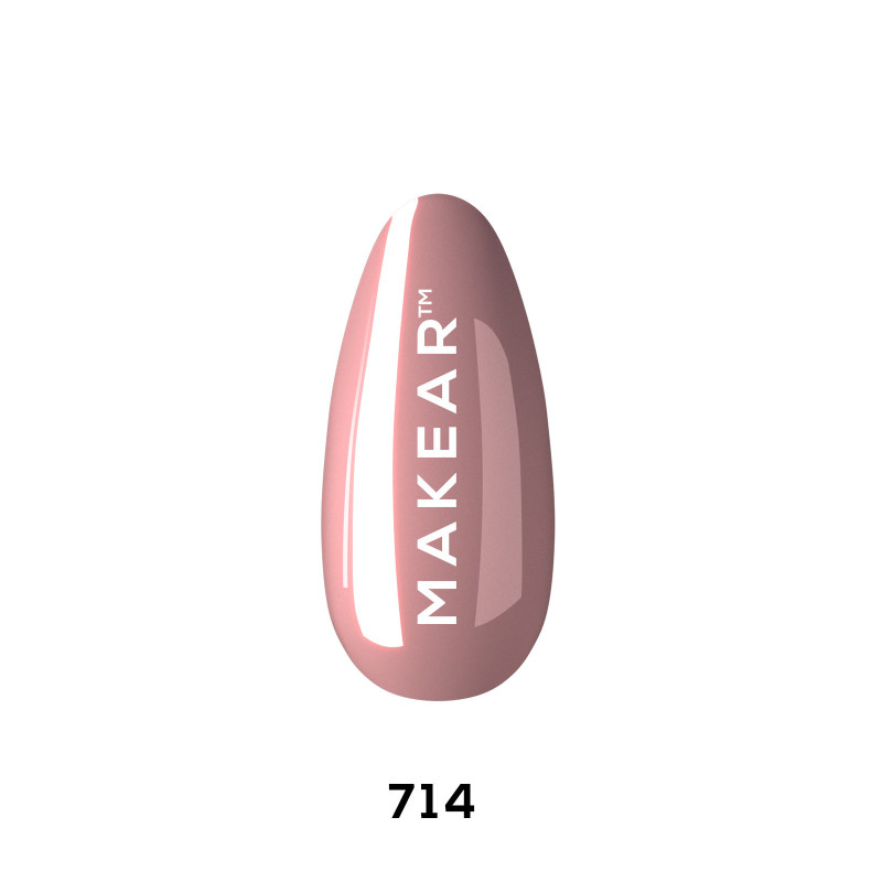 Makear - Lakier hybrydowy 714 , 8ml