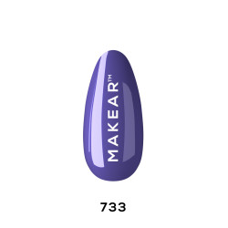 Makear - Lakier hybrydowy 733 , 8ml