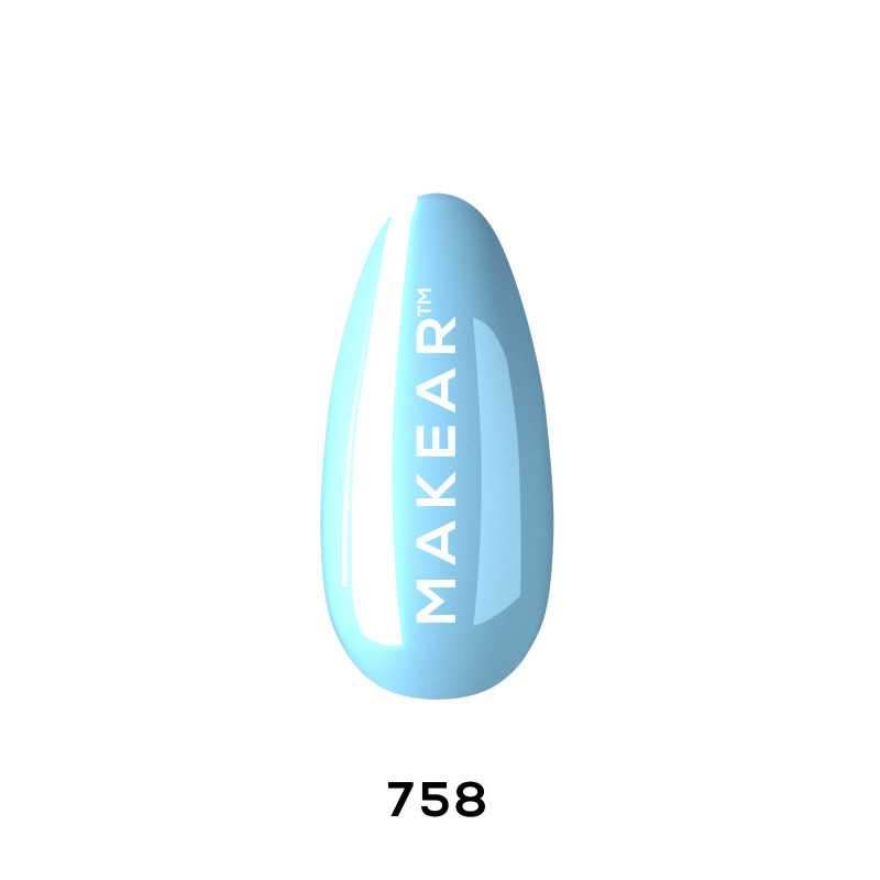 Makear - Lakier hybrydowy 758 , 8ml