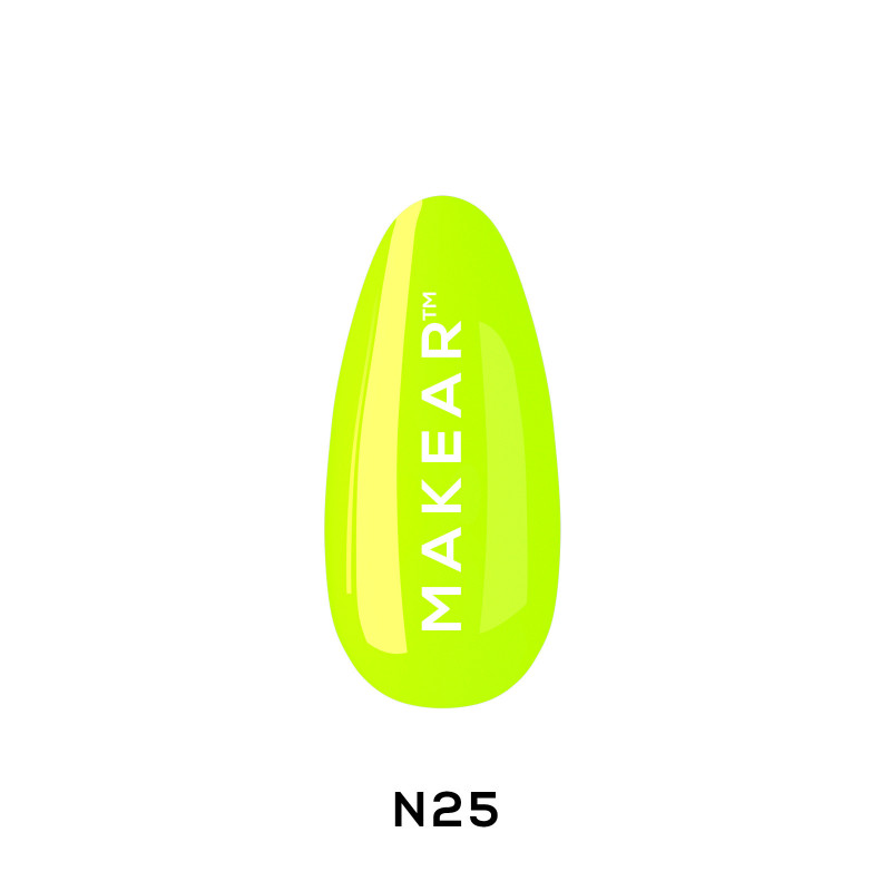 Makear - Lakier hybrydowy N25 Neon 8ml
