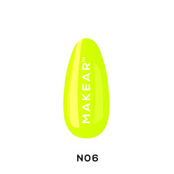 Makear - Lakier hybrydowy N06 Neon 8ml