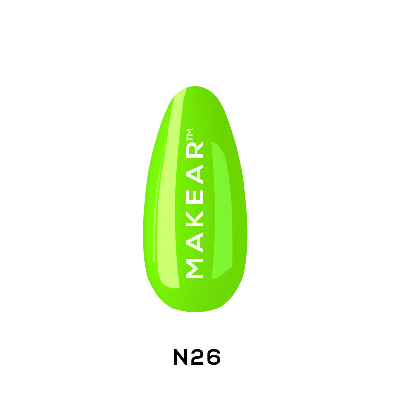 Makear - Lakier hybrydowy N26 Neon 8ml