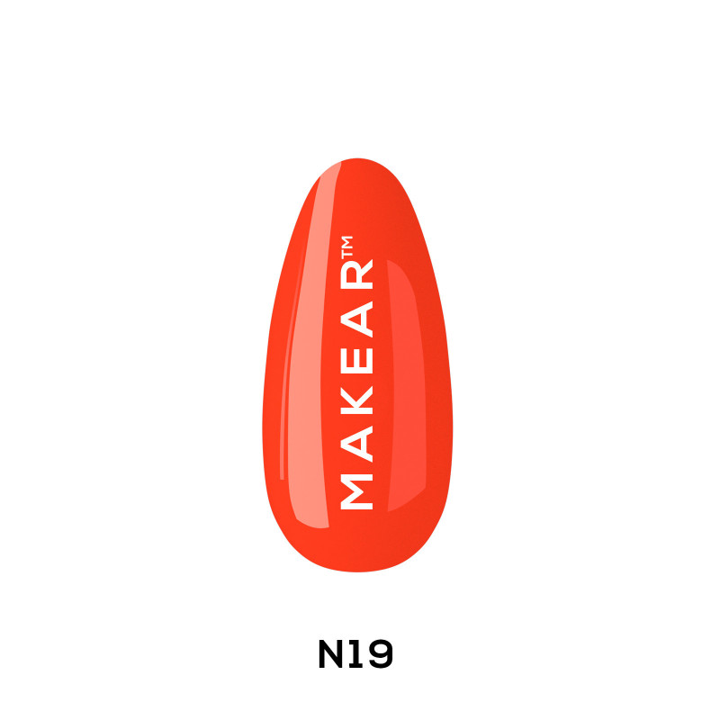 Makear - Lakier hybrydowy N19 Neon 8ml
