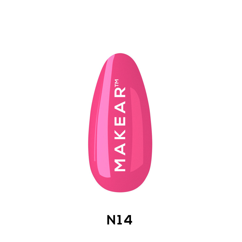 Makear - Lakier hybrydowy N14 Neon 8ml