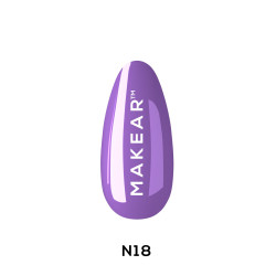 Makear - Lakier hybrydowy N18 Neon 8ml