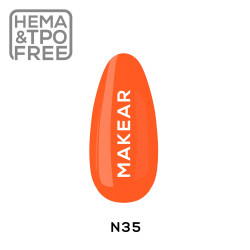 Makear - N35 Lakier hybrydowy, 8ml - 1