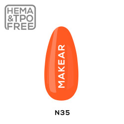 Makear - Lakier hybrydowy Summer Neons N35 Neon 8ml - 1