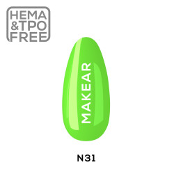 Makear - Lakier hybrydowy Summer Neons N31 Neon 8ml - 1