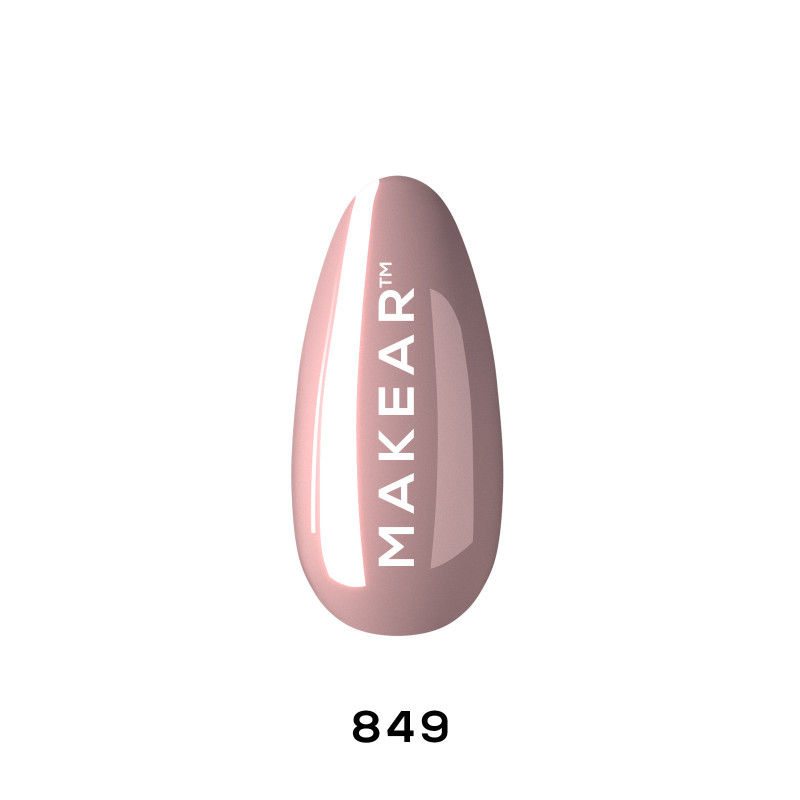 Makear - Lakier hybrydowy 849 Regular 8ml