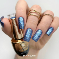 Makear - Lakier hybrydowy 823 PGlitter 8ml