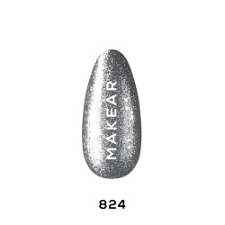 Makear - Lakier hybrydowy 824 PGlitter 8ml